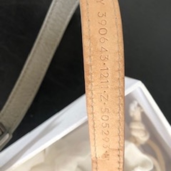 BALENCIAGA Triple Tour Taupe Leather Bracelet M - Picture 4 of 4